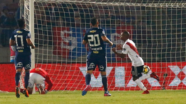 Universidad de Chile cayó inapelablemente ante River Plate en el Estadio Nacional