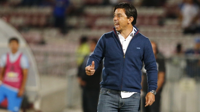 Marcelo Gallardo: Controlamos el partido al cortar circuitos de la U