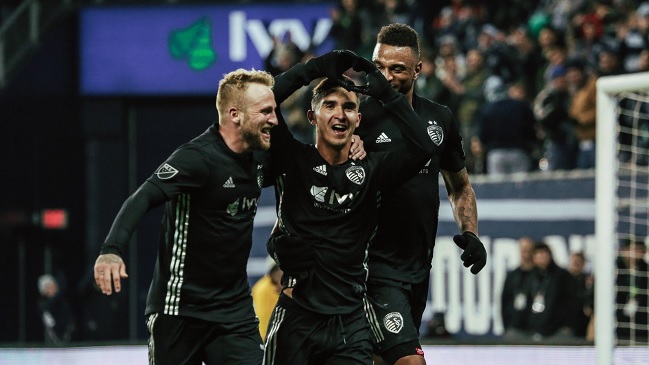 Felipe Gutiérrez y Diego Rubio anotaron en empate de Sporting Kansas City