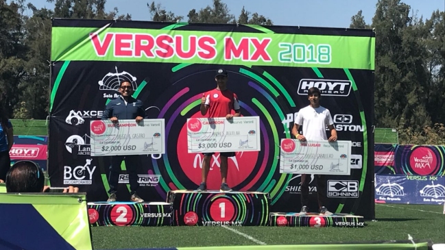 Andrés Aguilar obtuvo medalla de oro en torneo internacional de tiro con arco en México