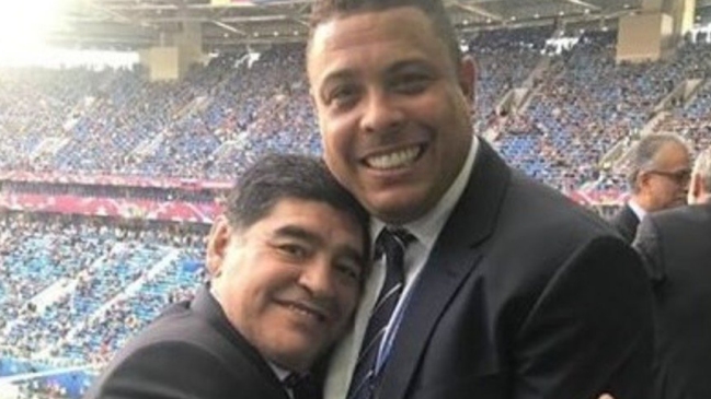 Ronaldo elogió a Diego Maradona: “Mi ídolo personal”