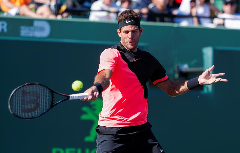 La aplastante victoria de Juan Martín Del Potro sobre Kei Nishikori en Miami