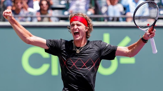 Alexander Zverev derribó a David Ferrer y está entre los 16 mejores del Masters de Miami