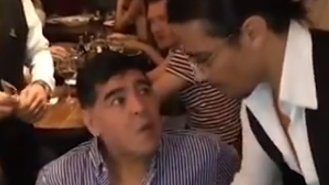 El extraño encuentro entre Maradona y el chef más famoso de Instagram