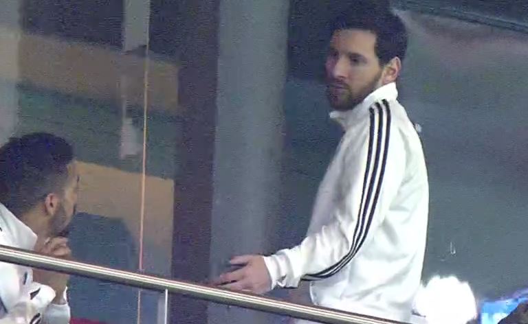 La inesperada reacción de Messi en la dura caída de Argentina ante España