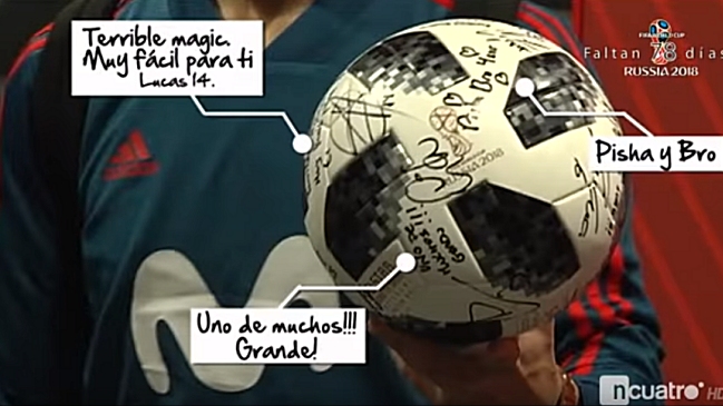 Grande “Mago”: Las dedicatorias de sus compañeros a Isco en el balón del 6-1 a Argentina