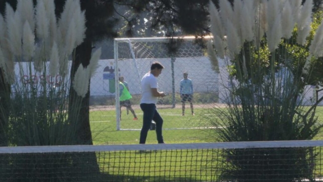 Eduardo Berizzo visitó el Monasterio Celeste para presenciar práctica de O’Higgins