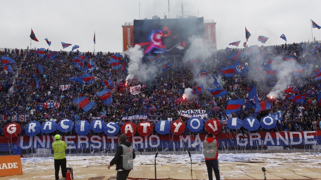 En Racing recordaron “el peso de la historia” en el Estadio Nacional