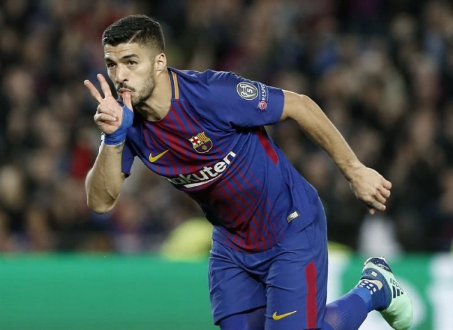 Luis Suárez volvió a marcar un gol en la Champions tras más de un año