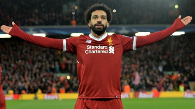 Salah superó a Cristiano como el mejor de la semana en la Champions League