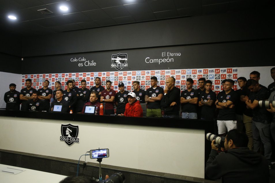 Apoyo total: El espaldarazo del plantel de Colo Colo a Pablo Guede