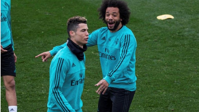 ¡Está encendido! Cristiano Ronaldo sorprendió con otra chilena en entrenamiento de Real Madrid