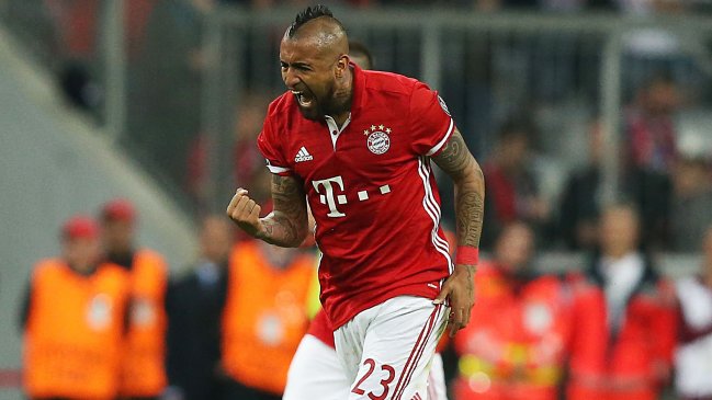 Vidal se convirtió en el chileno con más títulos en la historia tras coronarse con Bayern
