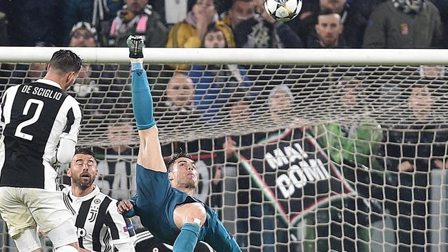 Hijo de Cristiano Ronaldo se lució emulando la chilena de su padre ante Juventus