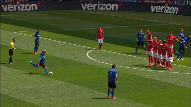 Así fue el gol de Jeisson Vargas en la derrota de Montreal Impact