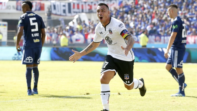 Esteban Paredes se lució con un golazo para Colo Colo en el Superclásico 183