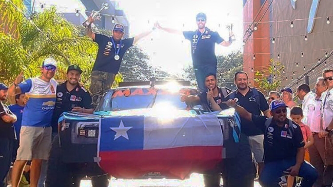 Piloto chileno Emiliano Fuenzalida subió al podio en el “Desafío Guaraní 2018”