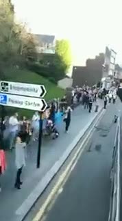 Fuegos de artificio provocaron pánico en celebración de club escocés