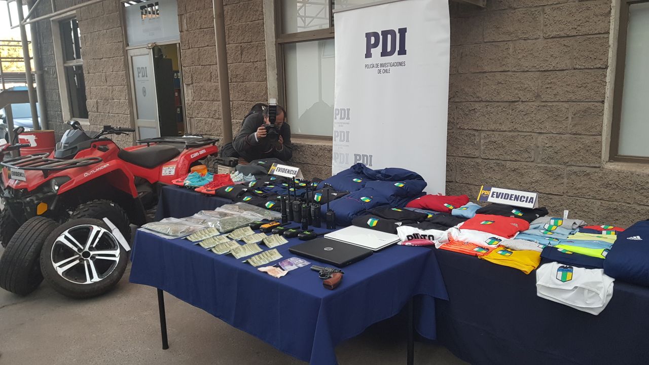 PDI de Rancagua detuvo a 14 sujetos por al menos ocho robos en O’Higgins y la Región Metropolitana