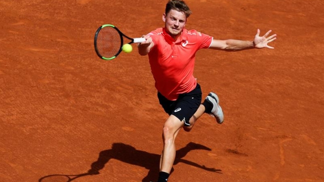David Goffin escapó de una derrota casi sentenciada para avanzar en Barcelona
