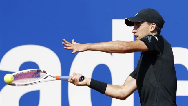 Dominic Thiem clasificó a los cuartos de final en Barcelona