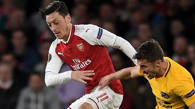 Antoine Griezmann le arruinó la celebración a Arsenal en Europa League