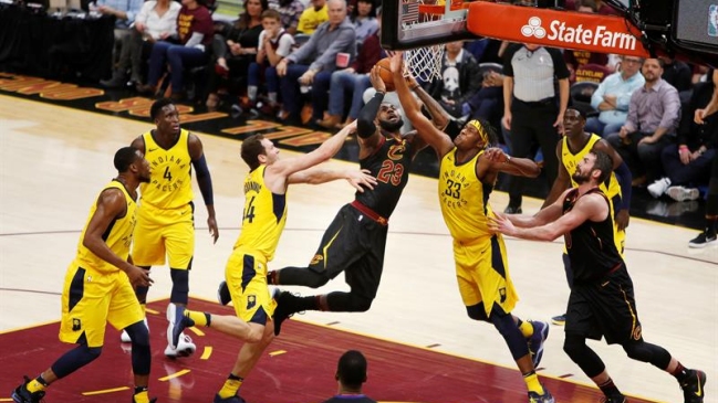 Cleveland Cavaliers venció a Indiana Pacers y clasificó a semifinales en la Conferencia Este