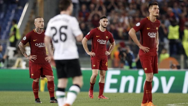 La insuficiente victoria de AS Roma ante el finalista Liverpool en la Liga de Campeones