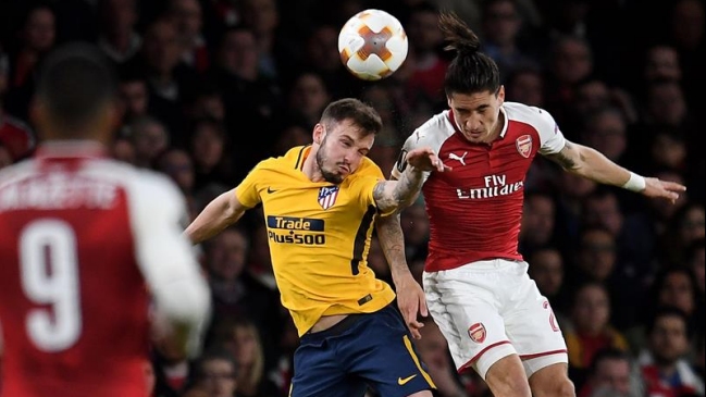 Atlético de Madrid y Arsenal chocan por el paso a la final de la Europa League