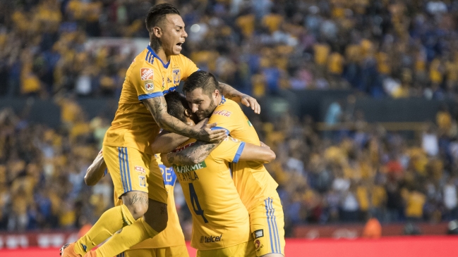 Tigres de Eduardo Vargas tomó ventaja en los cuartos de final de la liga mexicana