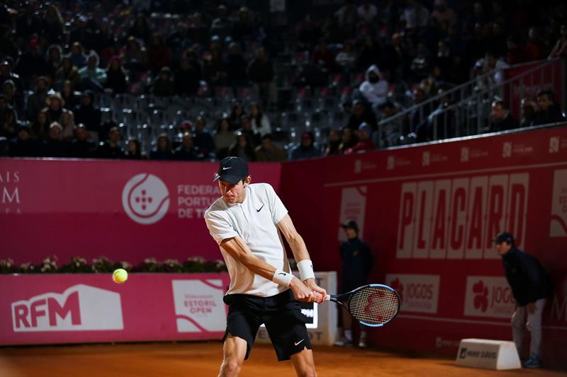 Nicolás Jarry dio batalla ante Pablo Carreño en el ATP de Estoril