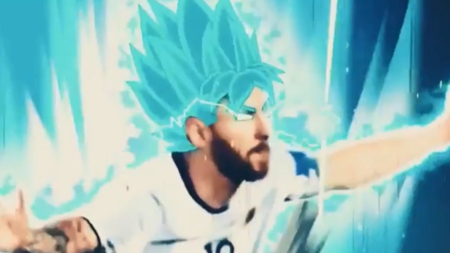 Messi se convierte en Super Saiyajin en publicidad para el Mundial de Rusia