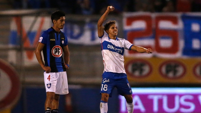 Buonanotte definió de gran manera para poner otra vez en ventaja a la UC ante Huachipato