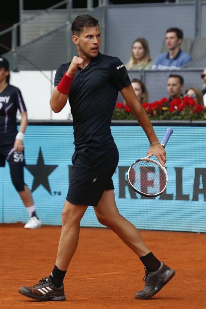 Thiem alcanzó la final del Masters de Madrid tras lograr su primer triunfo sobre Anderson
