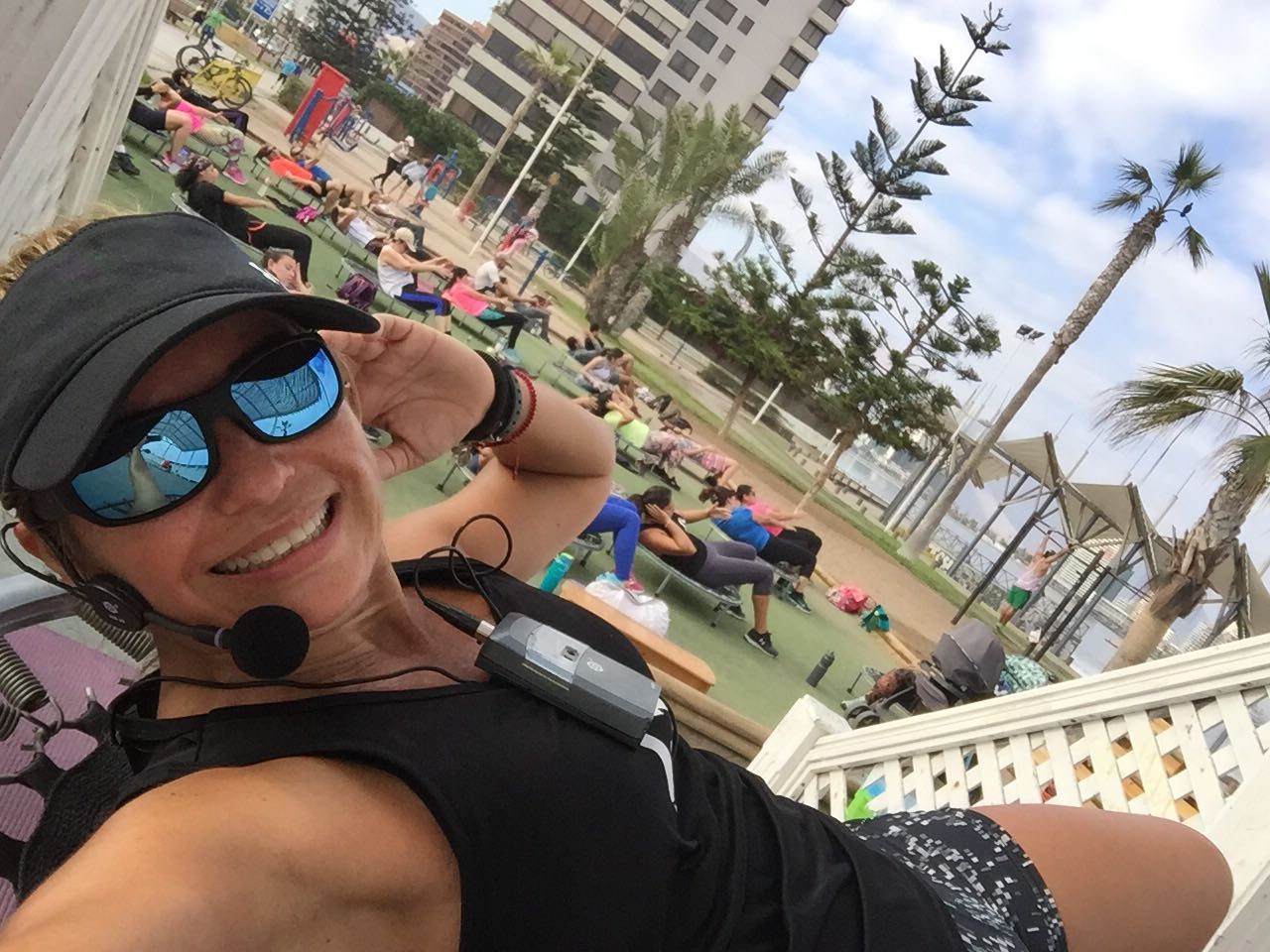 Más de 2.000 personas llegan diariamente al Gimnasio al aire libre de Iquique