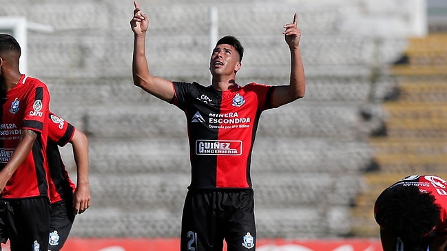 Michael Lepe abrió la cuenta tempranamente para Antofagasta ante U. de Concepción