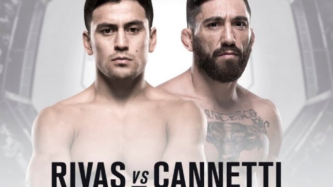 Diego “Pitbull” Rivas buscará un triunfo en el debut de la UFC en Chile