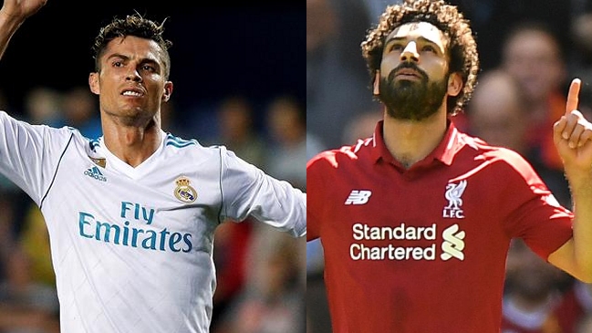 El frente a frente entre Cristiano Ronaldo y Mohamed Salah en la gran final de la Champions