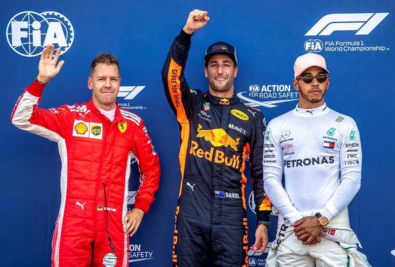 Daniel Ricciardo fue el más rápido en la qualy del GP de Mónaco
