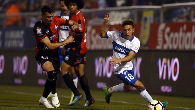 Revive el intenso empate entre el líder U. Católica y Antofagasta en San Carlos