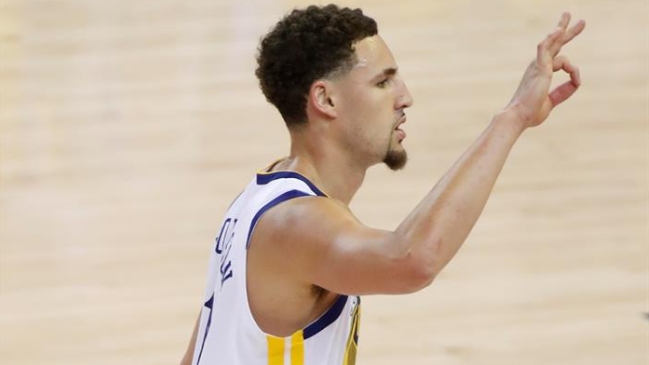 Klay Thompson lideró espectacular ofensiva de Golden State ante Houston Rockets