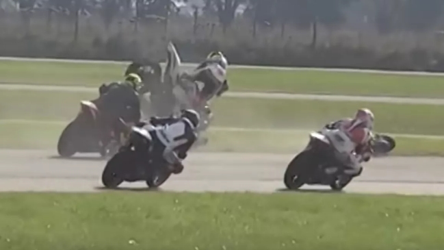 Accidente dejó una víctima fatal en el motociclismo argentino
