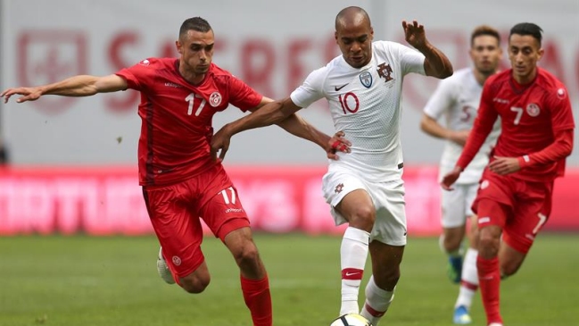Túnez reaccionó para salvar un empate en amistoso con Portugal