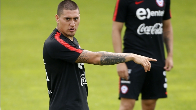 La práctica de la selección chilena de cara al duelo ante Rumania