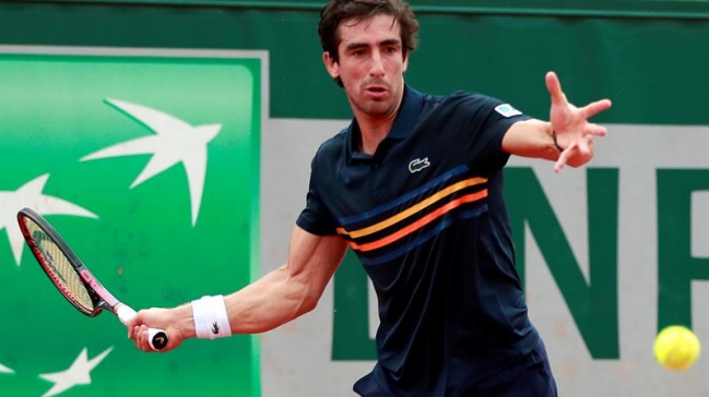 Pablo Cuevas tuvo un placentero estreno en Roland Garros