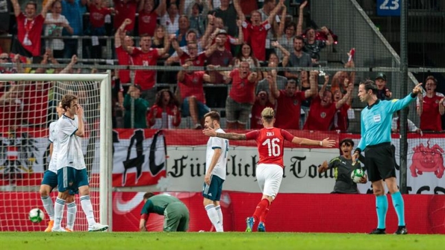 El gol con el que Austria derrotó al organizador Rusia a pocas semanas del inicio del Mundial