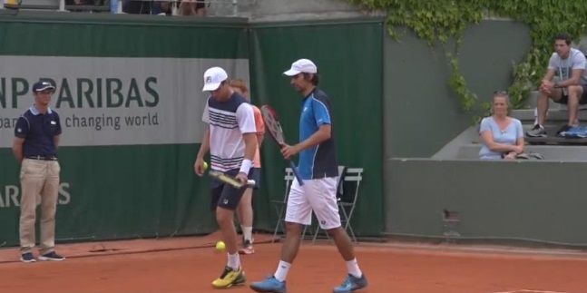 Julio Peralta y Horacio Zeballos se despidieron en segunda ronda de Roland Garros
