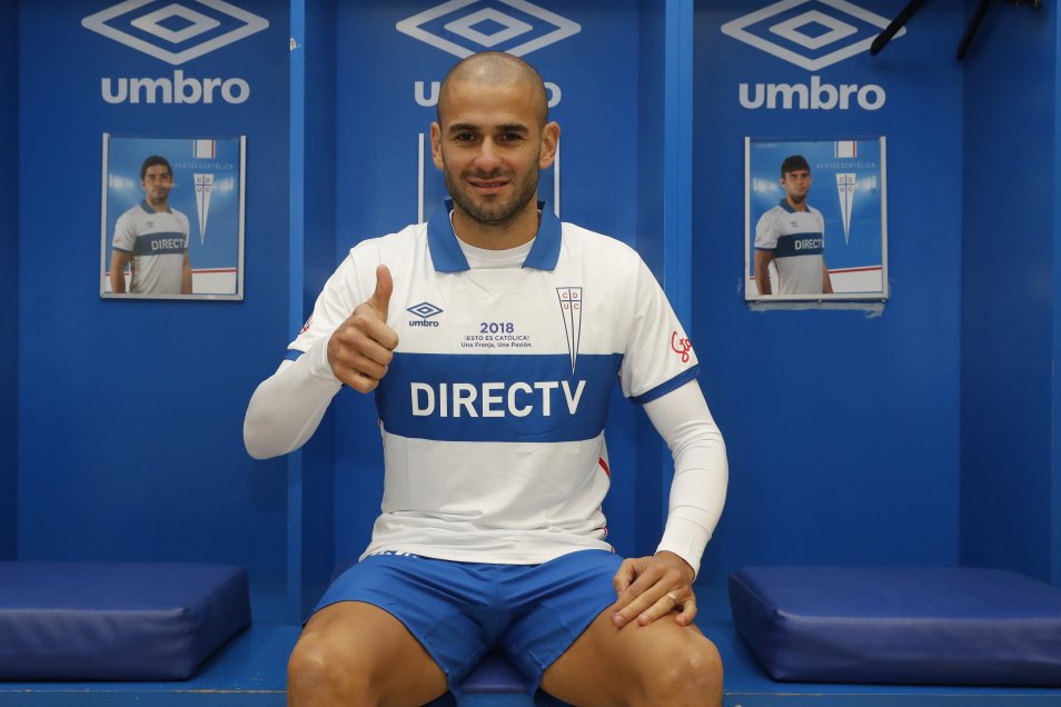 Sebastián Sáez fue presentado como refuerzo de la UC