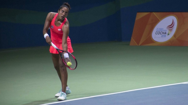 Daniela Seguel se quedó con la medalla de plata en el tenis de los Juegos Sudamericanos