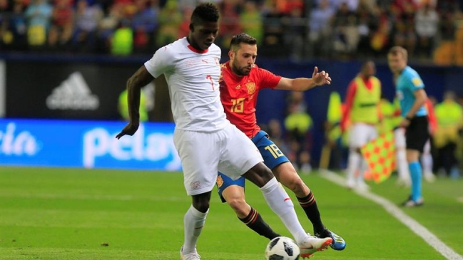 La selección española igualó con Suiza en amistoso previo al Mundial de Rusia